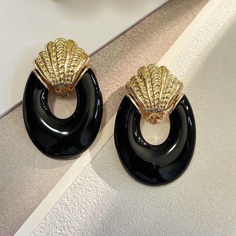 Wholesale Jewelry Retro Geometric Alloy Ear Studs