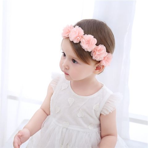 Baby Mädchen Süss Blume Tuch Haarband