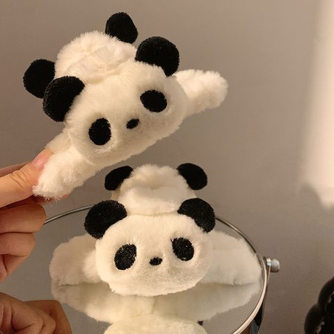 Mujeres Lindo Panda Felpa Garras De Pelo