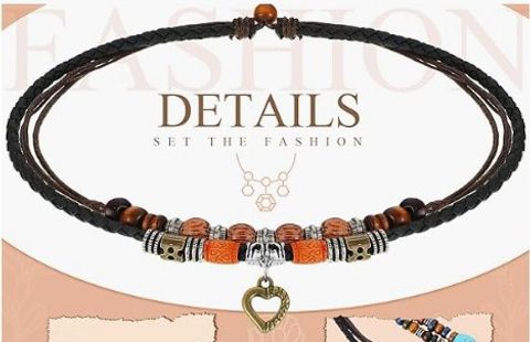 Ethnic Style Bohemian Geometric Alloy Wholesale Double Layer Necklaces Pendant Necklace