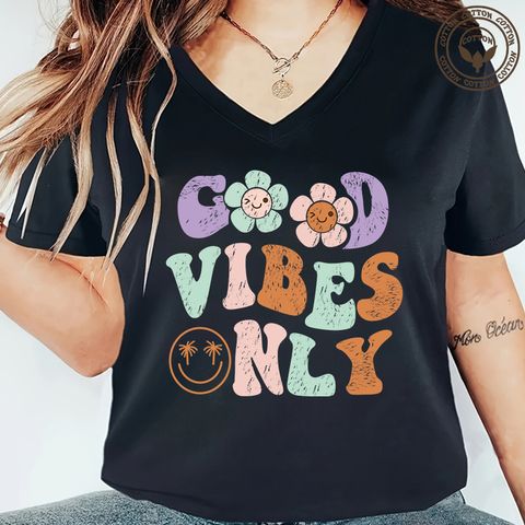 Women's T-shirt Short Sleeve T-Shirts Printing Simple Style Letter Flower