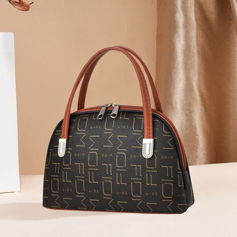 Women's Small All Seasons Pu Leather Vintage Style Classic Style Handbag