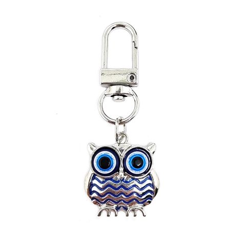 Vintage Style Simple Style Owl Alloy Enamel Bag Pendant Keychain
