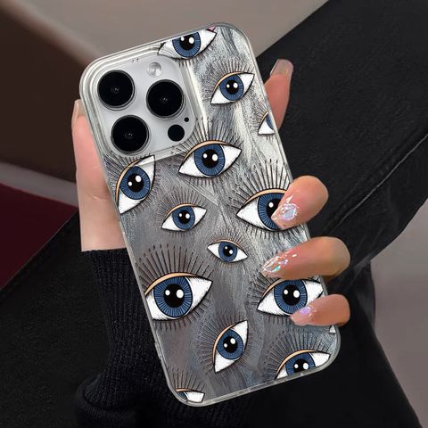 Plastic Color Block Printing Simple Style Classic Style Phone Cases Phone Accessories