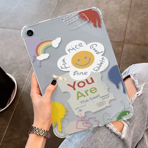 Plastic Flower Casual Vacation Tablet PC Protective Sleeve Phone Accessories