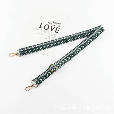 Polyester Geometric Bag Strap