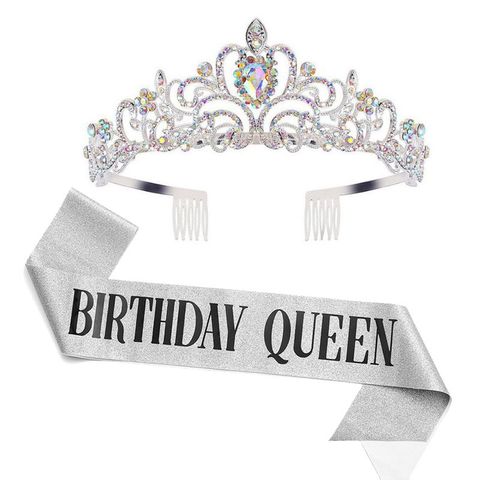Mother'S Day Birthday Princess Letter Cloth Birthday Costume Props