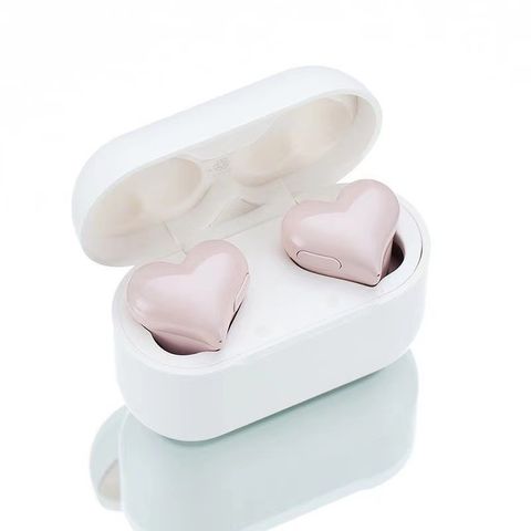 Auricular En Forma De Corazón Con Bluetooth Inalámbrico Para Reducción De Ruido