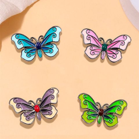 Elegant Cute Butterfly Alloy Women's Brooches