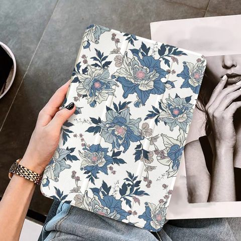 Plastic Flower Casual Tablet PC Protective Sleeve Phone Accessories
