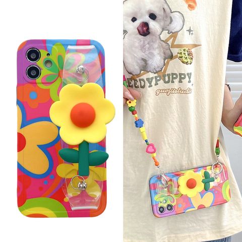 Silica Gel Flower Cute Sweet Phone Cases Phone Accessories
