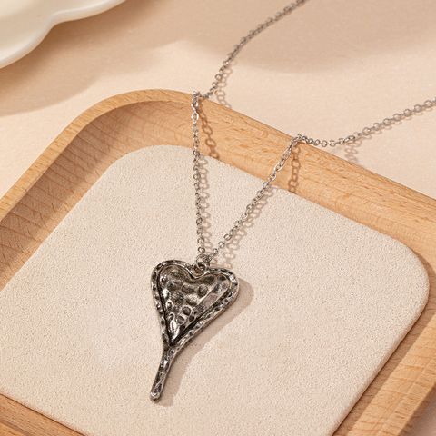 IG Style Vintage Style Heart Shape Alloy Unisex Pendant Necklace