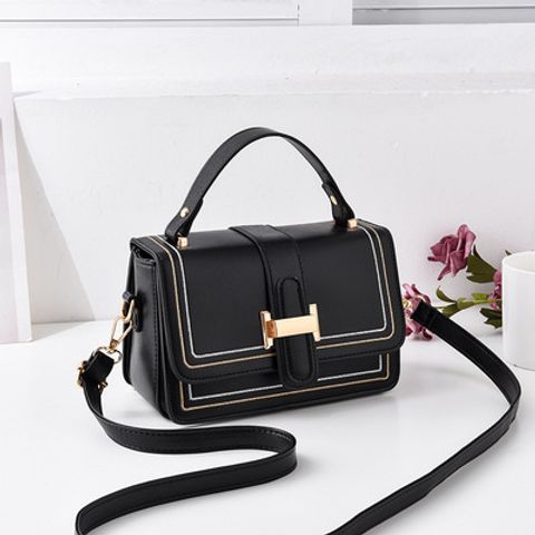 Internet Celebrity Small Bag For Women 2021 New Fashionable Stylish Messenger Bag Korean Style Shoulder Feeling Small Square Bag For Delivery
