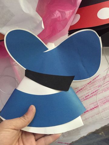 Birthday Paper Party Costume Props 1 Piece