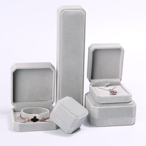 Fashion Solid Color Cloth Jewelry Boxes 1 Piece