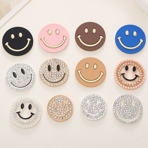Smiley Face Shoe Accessories Alloy All Seasons Shoe Buckle