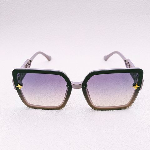 Casual Modern Style Geometric Pc Resin Square Full Frame Women's Sunglasses