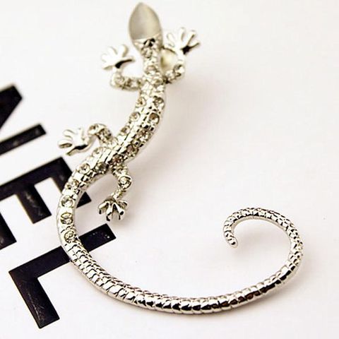 Fashion Women Lizard Ear Cuff Clip Earrings Alloy Alloyen Nhdp136131