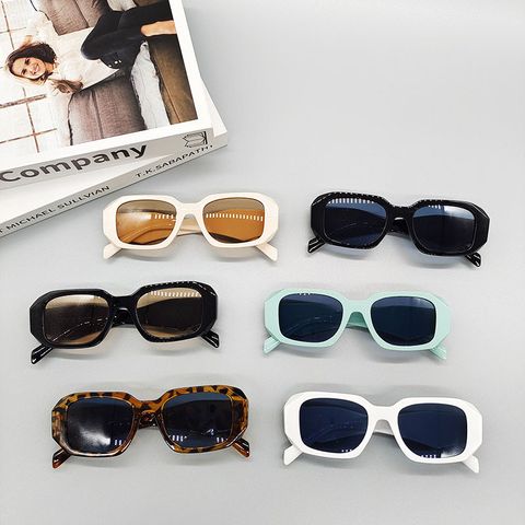 New Retro European And American Fashion Irregular Square Frame Sunglasses