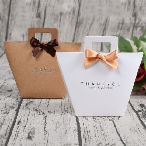 Solid Color Paper Gift Bags