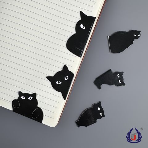 1 Set Cat Learning Paper Soft Magnetic Cute Bookmark