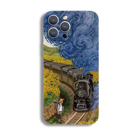 Casual Vacation Artistic Landscape Tpu   Phone Cases