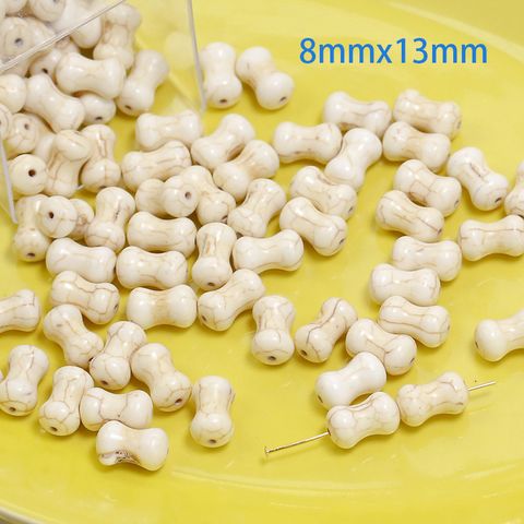 10 PCS/Package Howlite Water Droplets Starfish Skull Beads