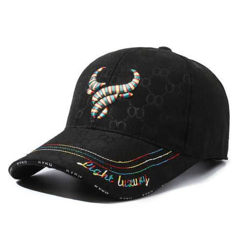 Unisex Classic Style Solid Color Curved Eaves Baseball Cap