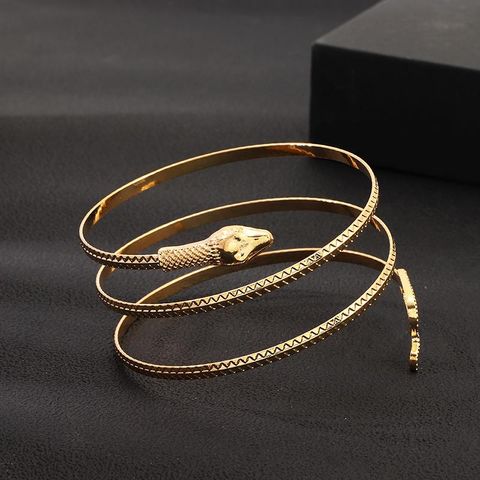 Jewelry Simple Fashion Snake Bracelet Popular Alloy Snake Element Bracelet