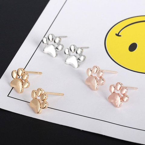 Simple Style Animal Plating Alloy No Inlaid Earrings