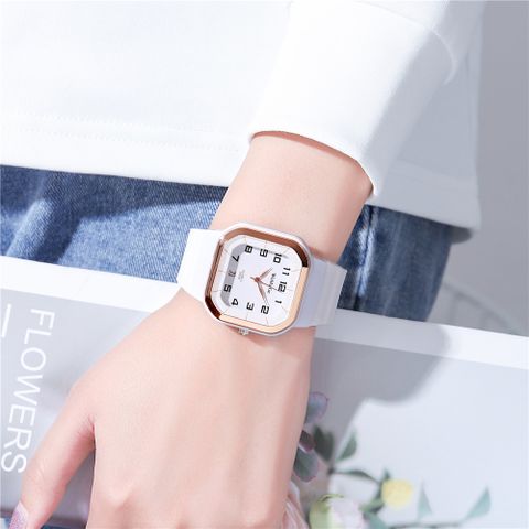 Korean Style Simple Plastic Strap Student Watch Simple Watch Wholesale