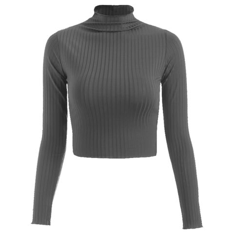 Women's Knitwear Long Sleeve Blouses Simple Style Solid Color