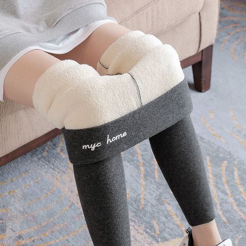 Women's Daily Fashion Solid Color Ankle-length Leggings