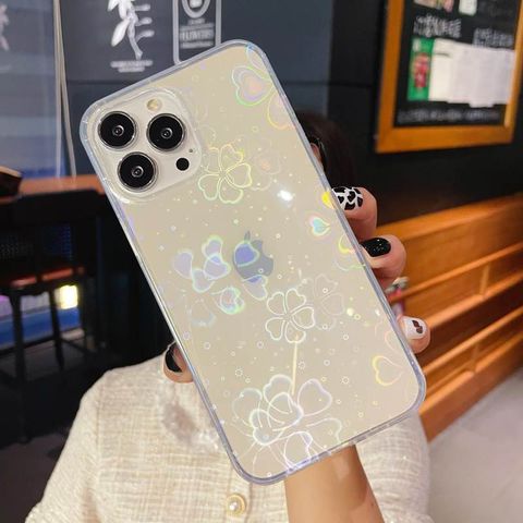 Fundas De Plástico Para Teléfono De Mariposa Con Forma De Corazón De Estilo Simple