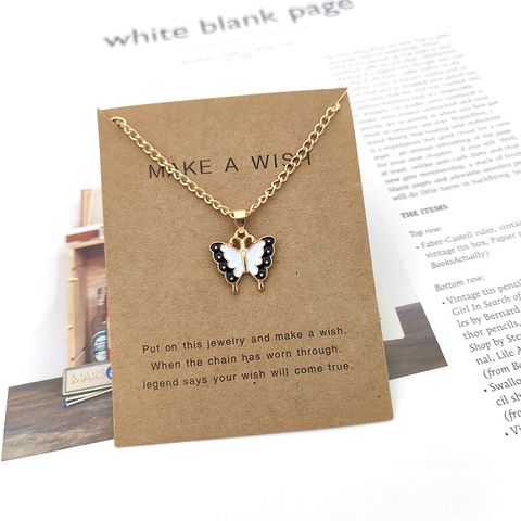 1 Piece Fashion Butterfly Alloy Plating Women's Necklace
