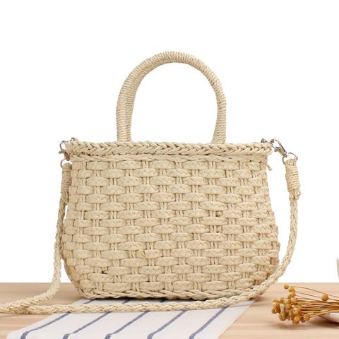 Women's Small Spring&summer Straw Vacation Straw Bag