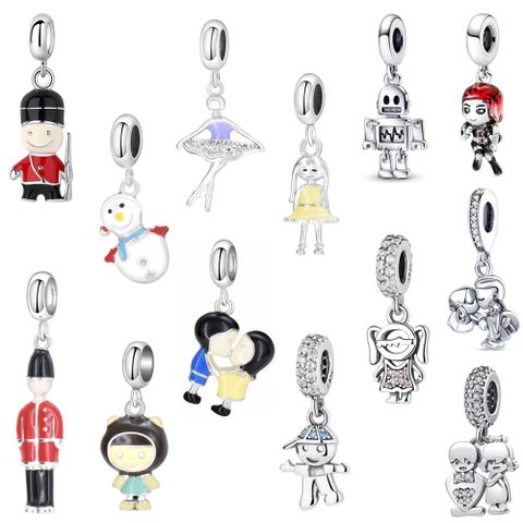 1 Piece Sterling Silver Cartoon Character