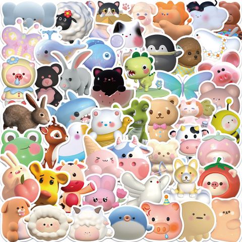 Cute Cartoon Decorative Luggage Notebook Waterproof Non-repeated Stickers