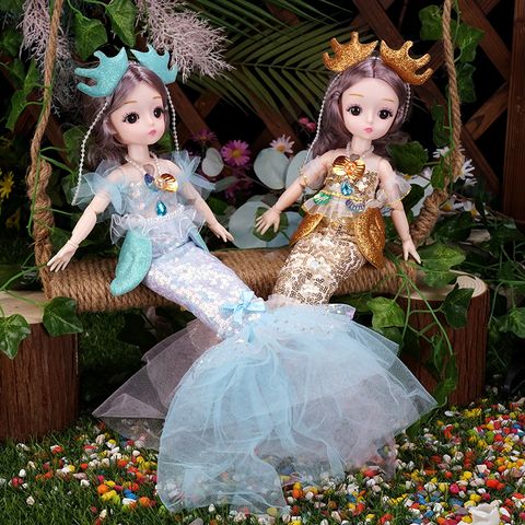 Cute Singing Mermaid Wedding Princess Girl Doll Toy 1 Piece