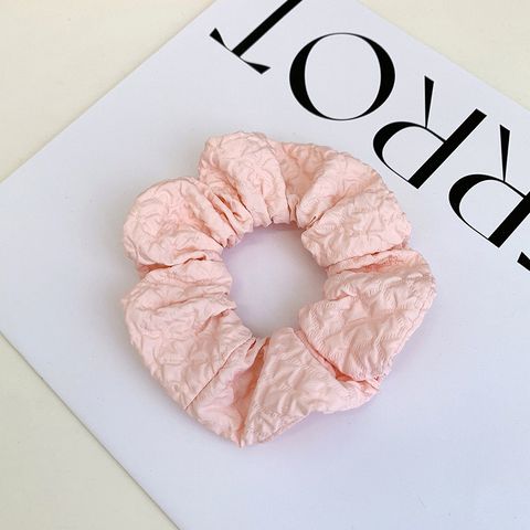 Simple Style Solid Color Polyester Hair Band Hair Tie 1 Piece