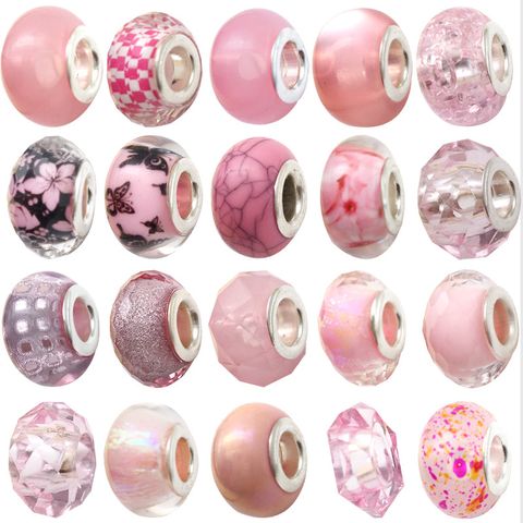 Simple Style Round Resin Jewelry Accessories