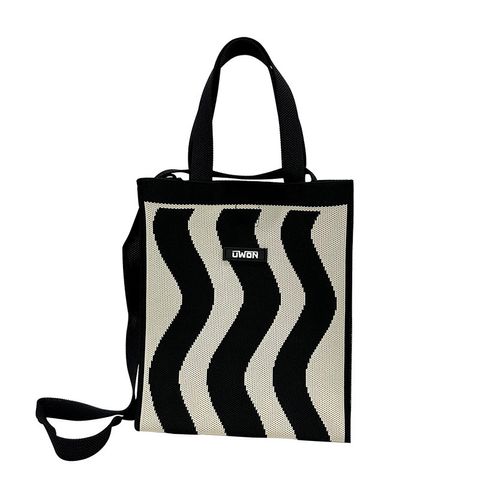 Women's Medium Polyester Argyle Streetwear Magnetic Buckle Handbag