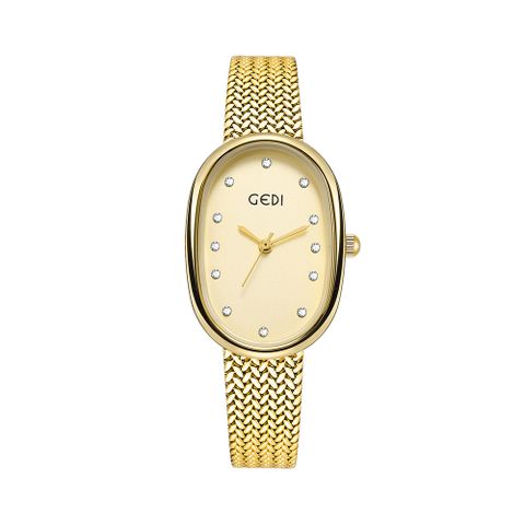 Casual Solid Color Hanging Word Buckle Quartz Women's Watches