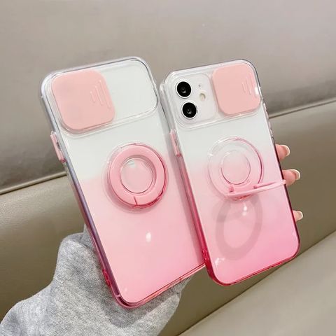 Sweet Simple Style Color Block Plastic   Phone Cases