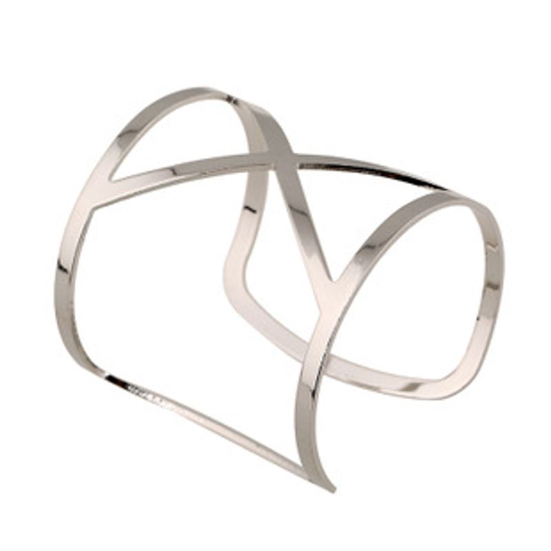 Occident Fashion Simple And Elegant Eight-shaped Openings Bracelet ( Alloy Gld ) Nhnnz0817