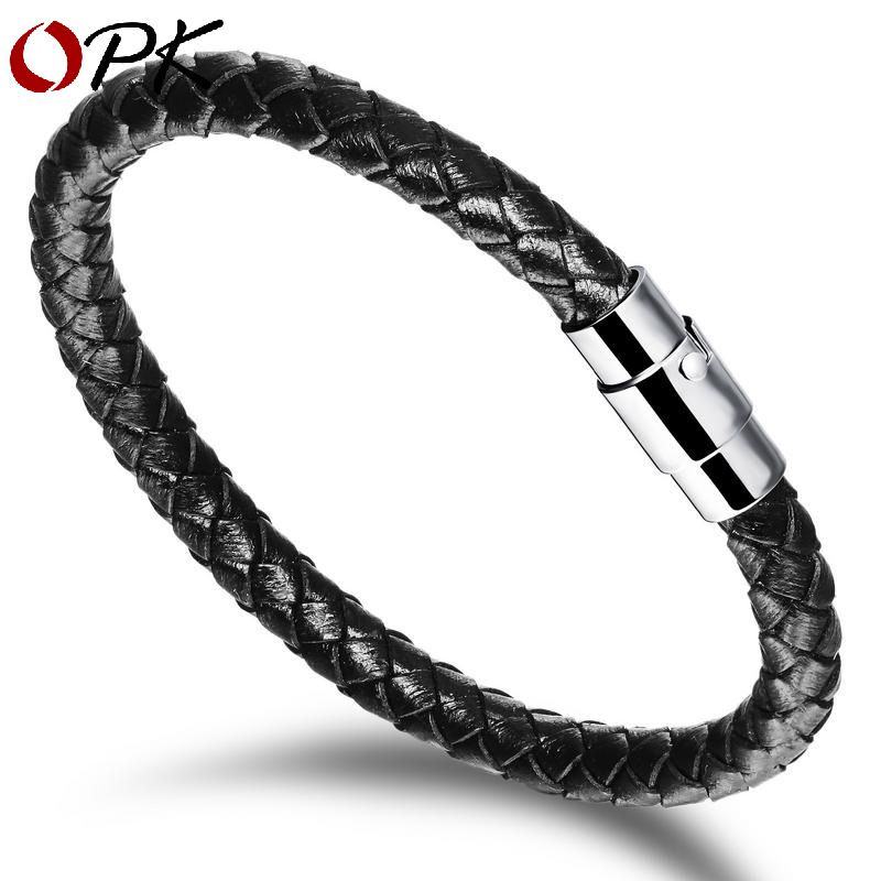 Bracelet Occident Et États-unis Cortex Weaving (noir 22cm) Nhop0895