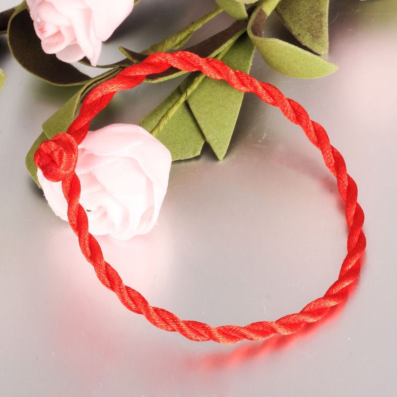 Korean Version Of Korean / Korean Style Line Other Bracelet (red Rope) Nhop1612