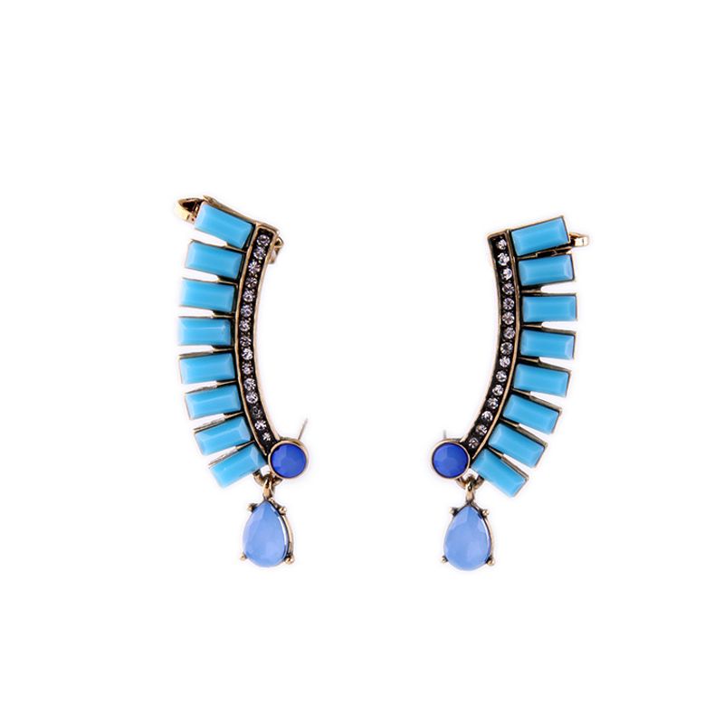 Occident Alloy Drill Set Earrings   Nhqd0018