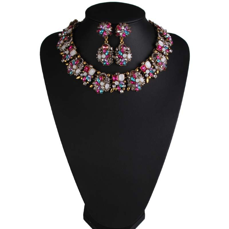 Occident Alloy Geometric Necklace ( Color ) Nhjq5091