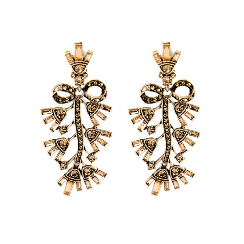Occident Alloy Drill Set Earrings  Nhqd0912